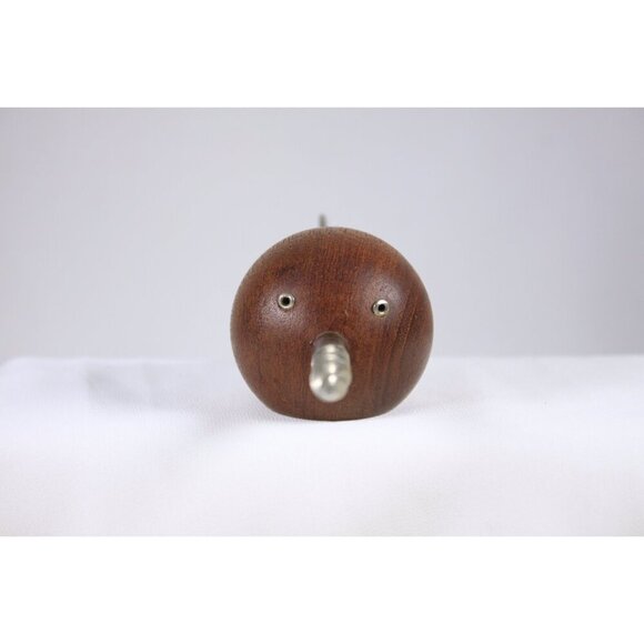 Danish mid century modern fish Teak bottle opener and corkscrew - Picture 5 of 10
